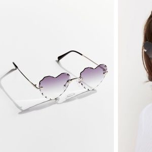 Heartbreaker Rimless Heart Sunglasses 😍